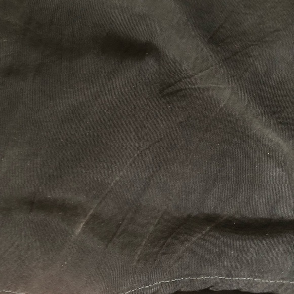 Standard James Perse Black Aysmmetrical Midi Skirt - Picture 7 of 9